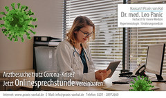 Onlinesprechstunde beim Hausarzt!